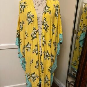 Matilda Jane Yellow Floral Kimono